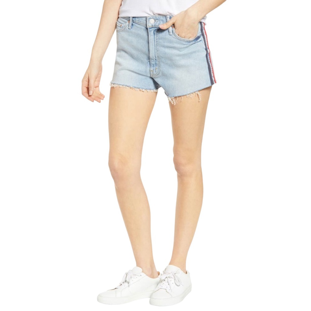 MOTHER Easy Does It Cutoff Den Shorts - Size 26